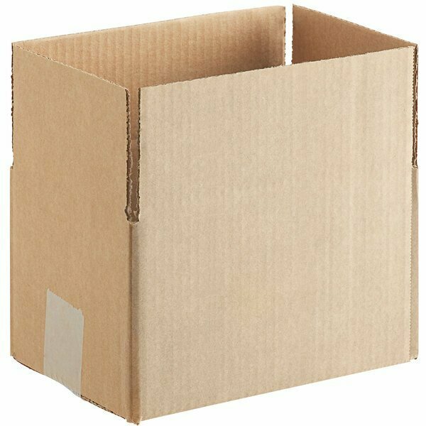 Lavex 12'' x 5'' x 5'' Kraft Corrugated RSC Shipping Box, 25PK 442BRK1255